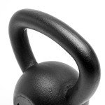 Solid Cast Iron Kettlebell Set (10, 15, 20 lbs)