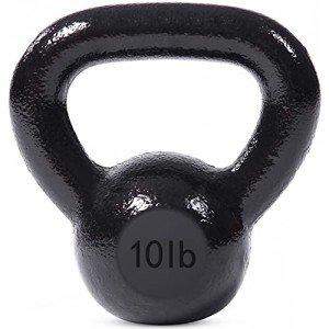 10 LB Cast Iron Kettlebell Weights by JFIT