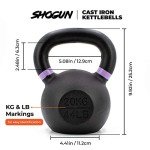 Shogun Cast Iron Kettlebell - Strength Training Essential