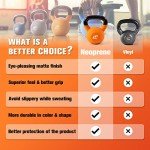 RitFit Neoprene Iron Kettlebell for Full Body Workout