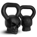 Yes4All Solid Cast Iron Kettlebell for Strength Training