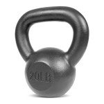 ProsourceFit Solid Cast Iron Kettlebells for Workouts