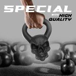 Yes4All Solid Cast Iron Kettlebell for Strength Training