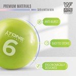 CAPHAUS Weighted Soft Exercise Balls Set