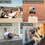 Color-Coded Soft Medicine Balls for Full Body Workouts