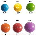 A2ZCARE Weighted Toning Ball for Fitness & Therapy