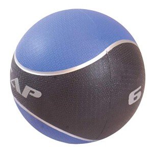 CAP Barbell 6-Pound Rubber Medicine Ball – Blue