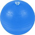 Trademark Innovations 15 lb Blue Slam Ball