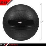 20 LB JFIT Slam Ball - Classic Black