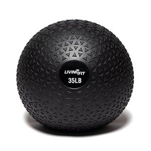 Durable 35 LB Slam Ball for Full-Body Workouts