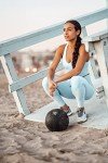 Durable 35 LB Slam Ball for Full-Body Workouts