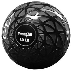 Yes4All 30lbs Slam Ball for Strength Training
