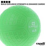 Capelli Sport 6lb Textured Exercise Slam Ball