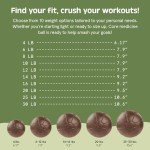 Retrospec Soft Touch Weighted Medicine Ball - Multiple Weights