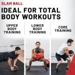 Weighted Slam Ball - 8 lb for Home Workouts