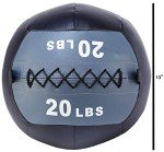 20 lb Weighted Medicine Ball for Home Workouts