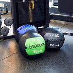 20 lb Weighted Medicine Ball for Home Workouts