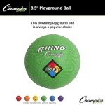 Champion Sports 8.5" Rhino Green Playground Balls