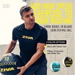 ZIVA 12 lbs Soft Wall Ball for Workouts