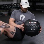 Titan Fitness 20 LB Soft Shell Medicine Ball