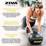 ZIVA 12 lbs Soft Wall Ball for Workouts