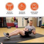 Double Grip 8 lb Medicine Ball for Strength Training