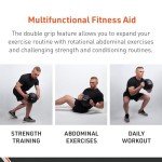 Double Grip 8 lb Medicine Ball for Strength Training