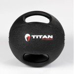 Titan Fitness 20 lb Dual Grip Medicine Ball