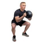 Double Grip 8 lb Medicine Ball for Strength Training