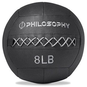 8 LB Soft Shell Medicine Ball with Grip