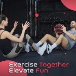 Yes4All Medicine Ball Set with Color-Coded Weights