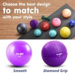Yes4All 8lb Soft Weighted Toning Ball - Purple