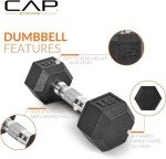 100 LB Hex Dumbbell Weight Set with Rack