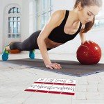 NewMe Fitness Medicine Ball Workout Cards, Instructional Fitness Deck for Women & Men, Beginner Fitness Guide to Training Exercises at Home or Gym