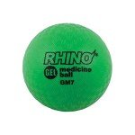 Champion Sports Gel Filled Medicine Ball (Green 7 lbs)