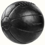 Retrospec Core Weighted Medicine Ball 4, 6, 8, 10, 12, 14, 16, 20, 25, 30 lbs, Soft Touch Vegan Leather with Sturdy Grip for Strength Training, Recovery, Balance Exercises and Other Full-Body Workouts