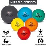 Soft Shell Weighted Ball Set 32, 21, 14, 7, 5, and 3.5oz-Pitching/Throwing Velocity Training for Baseball and Softball