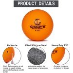 Soft Shell Weighted Ball Set 32, 21, 14, 7, 5, and 3.5oz-Pitching/Throwing Velocity Training for Baseball and Softball