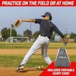 GoSports Plyometric Weighted Balls for Baseball & Softball Training 6 Pack - Variable Weight Balls to Improve Power and Mechanics - Choose Pro or Elite Set