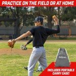 GoSports Plyometric Weighted Balls for Baseball & Softball Training 6 Pack - Variable Weight Balls to Improve Power and Mechanics - Choose Pro or Elite Set