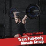 Rendpas 260LB Olympic Bumper Plates Set