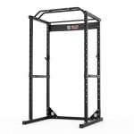 Major Fitness Power Rack Power Cage, F16 All-in-One Multi-Function Squat Rack for Home Gym
