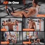 FEIERDUN Multi-Function Squat Rack Power Cage FLA01 with Cable Crossover System, 2000LBS Capacity Power Rack and Packages with Optional Weight Bench, Olympic Barbell Weight Set, for Garage & Home Gym