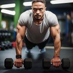 Hex Dumbbell Set – Rubber Coated Hand Weights