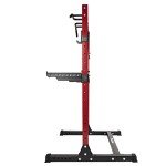 Signature Fitness SF-SS1 1,000 Pound Capacity 3” x 3” Power Rack Squat Stand, Includes J-Hooks and Safety Spotter Arms, Optional Conversion Kits, Squat Stand, Retail Package