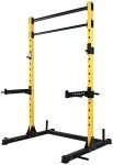 HulkFit Pro Series Gen 1 Squat Stand Rack 2 Pullup Bars - Multi-Color