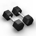 Hex Dumbbell Set – Rubber Coated Hand Weights
