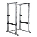 Body-Solid (GPR378 Power Rack - Heavy-Duty Steel Squat Cage with Adjustable Safety Bars and Chin-Up Bar for Home and Light Commercial Gym