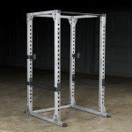 Body-Solid (GPR378 Power Rack - Heavy-Duty Steel Squat Cage with Adjustable Safety Bars and Chin-Up Bar for Home and Light Commercial Gym