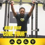 HULKFIT Multi-Functional 3-inch x 3-inch Elite Series 1200 lb Weight Capacity Power Cage and Power Rack for Home Gym Light Commercial Gym with Squat Rack Attachments and Accessories, Black